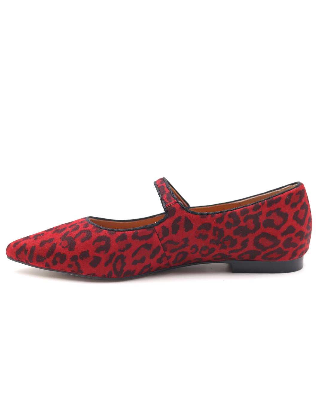 MERCEDITA ANIMAL PRINT ROJO