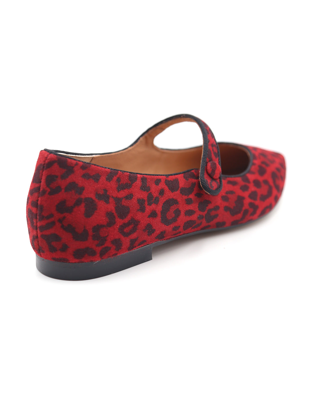 MERCEDITA ANIMAL PRINT ROJO