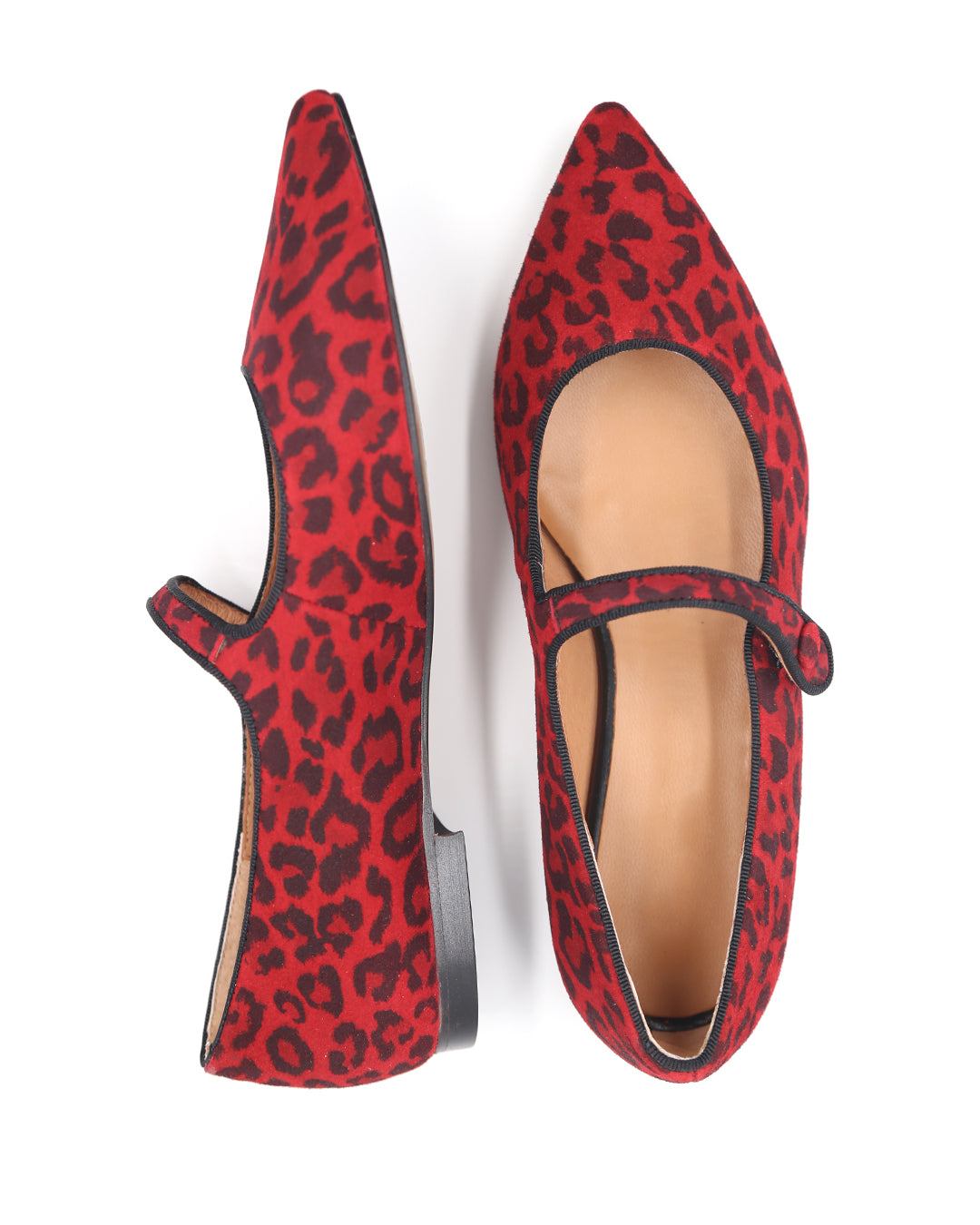 MERCEDITA ANIMAL PRINT ROJO