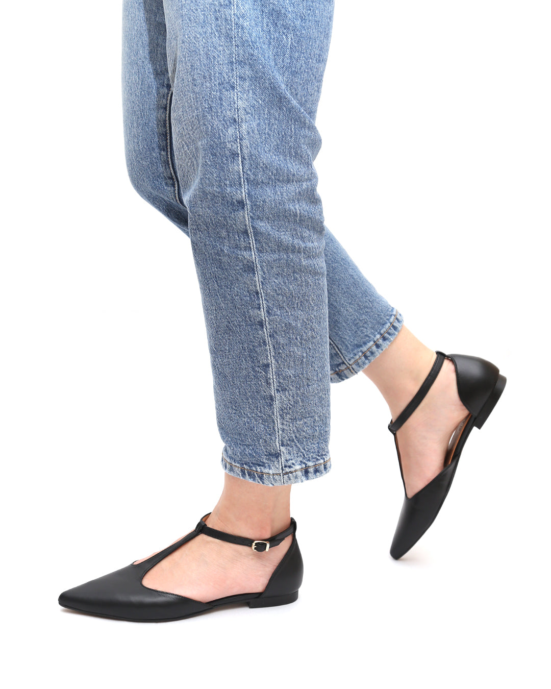 ZAPATO NEGRO T-BAR