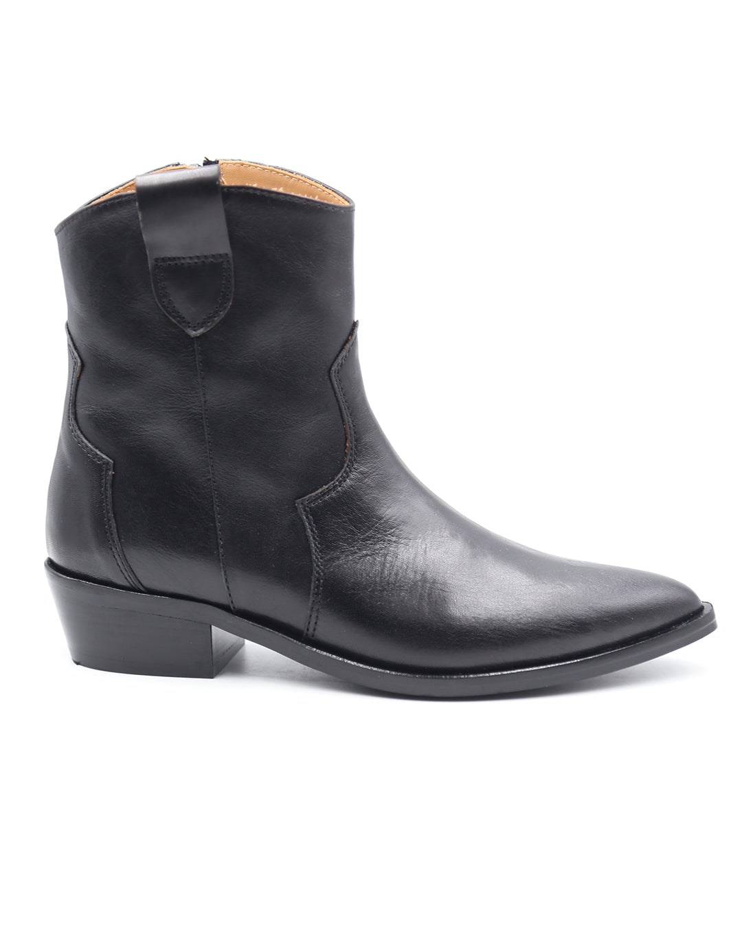 BOTÍN NEGRO ESTILO CAMPERO