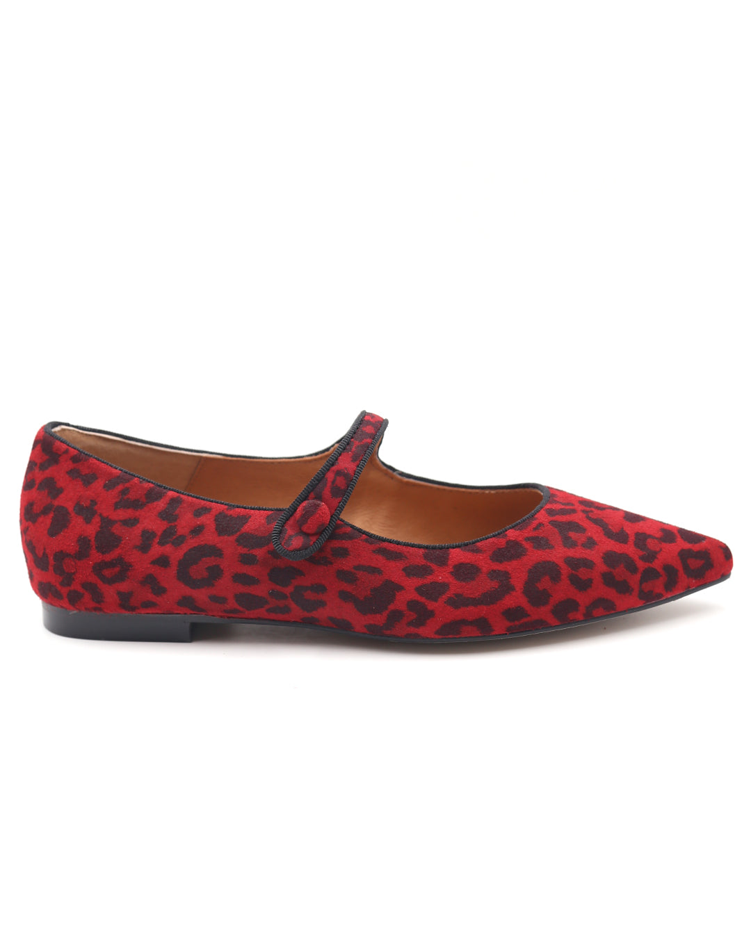MERCEDITA ANIMAL PRINT ROJO