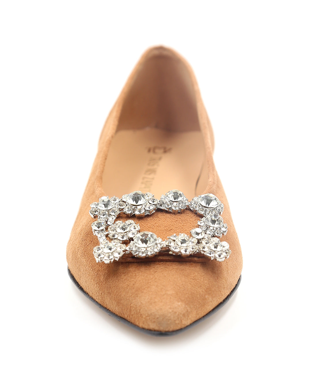 ZAPATO PLANO BROCHE PEDRERÍA