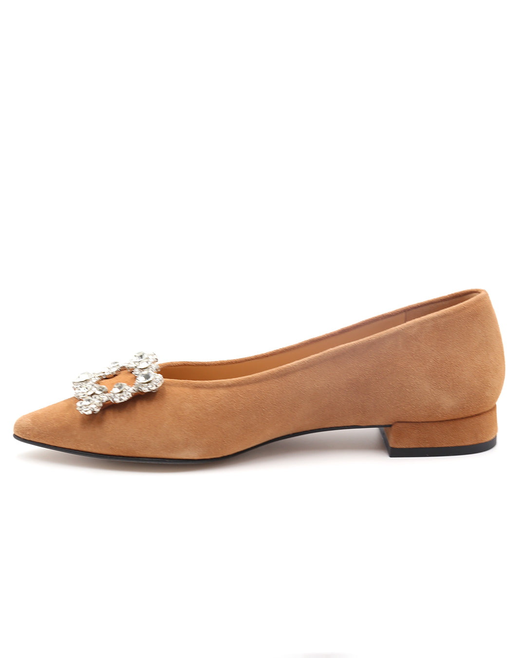 ZAPATO PLANO BROCHE PEDRERÍA