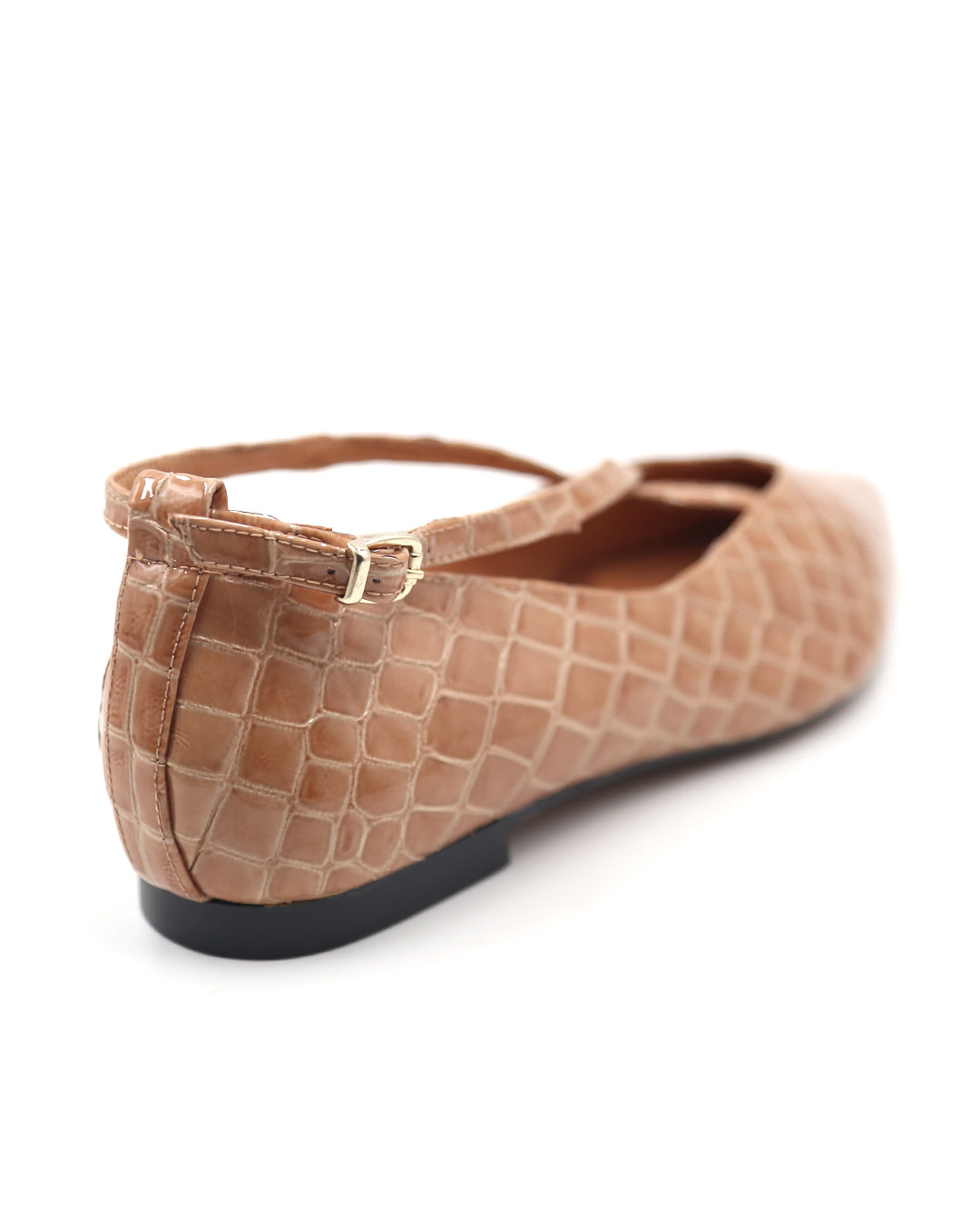 BAILARINA BEIGE TIRAS CRUZADAS