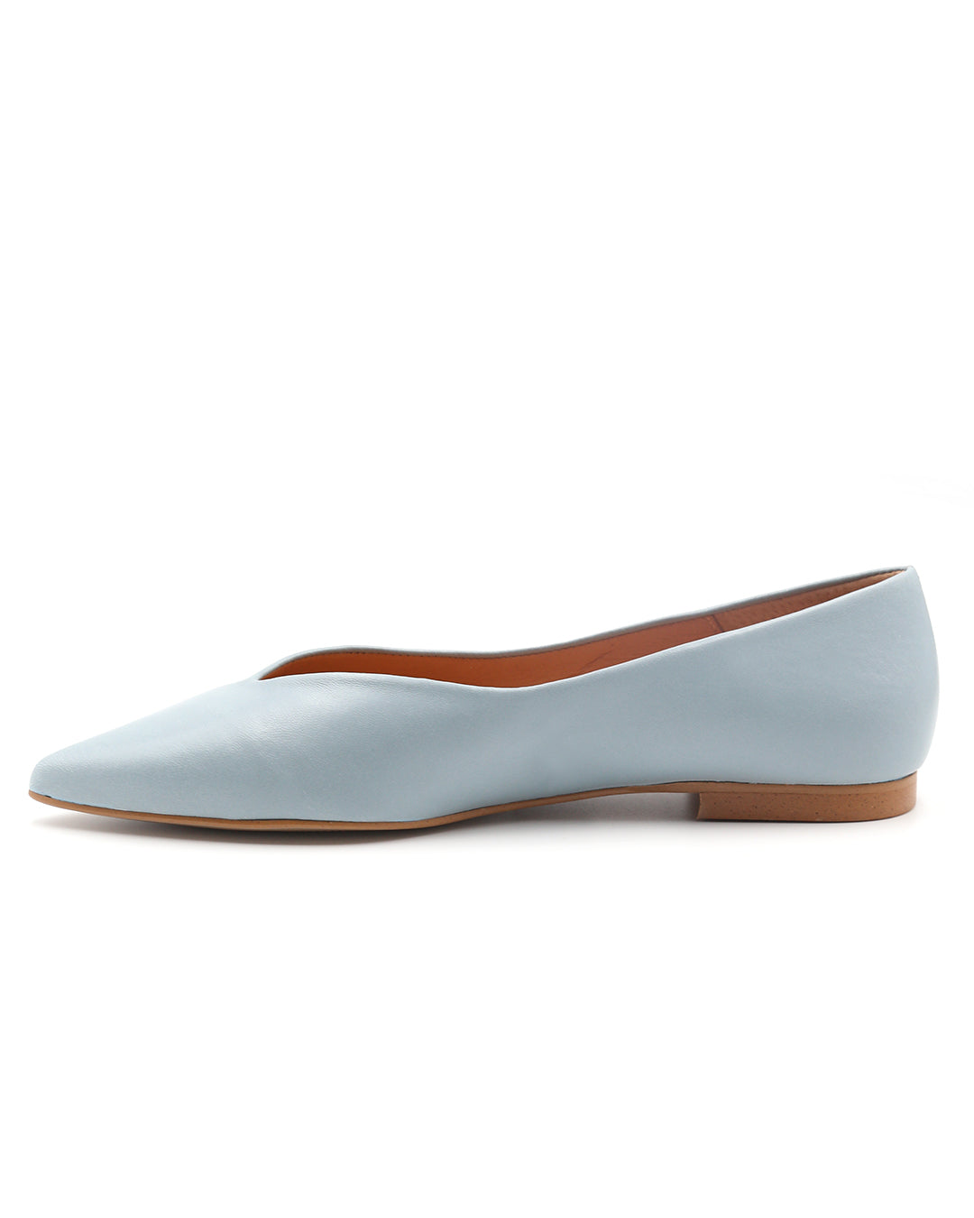 BAILARINA PUNTA FINA AZUL