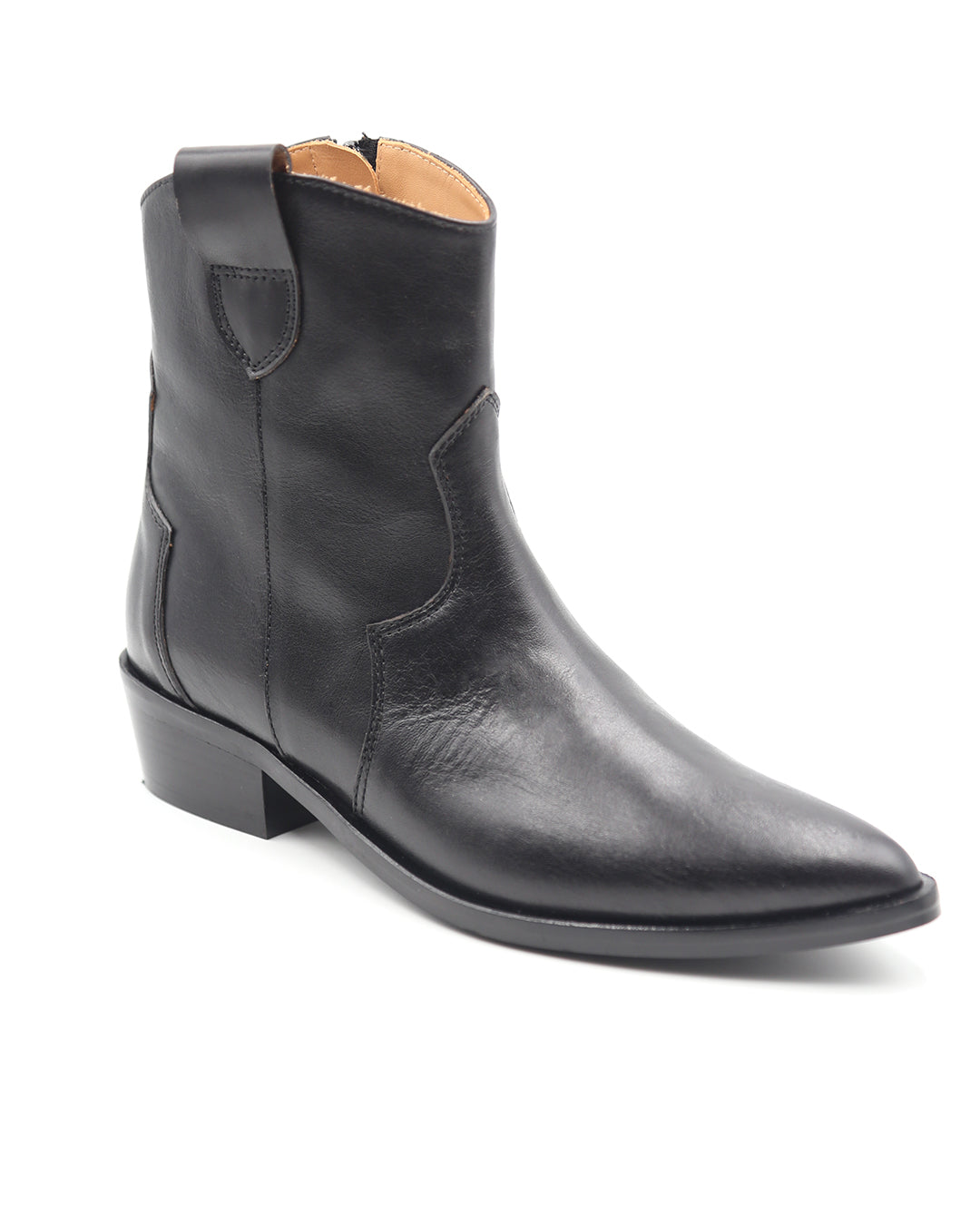 BOTÍN NEGRO ESTILO CAMPERO