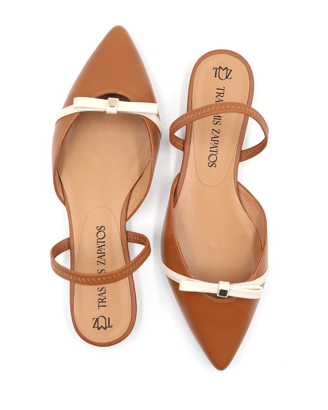 zapato-destalonado-marrón-blanco