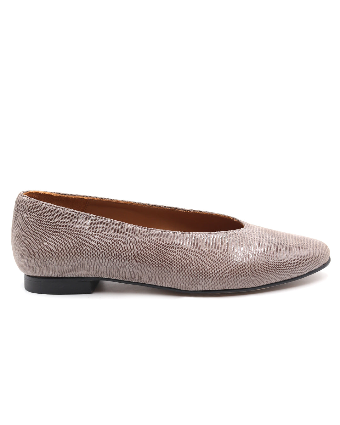 BAILARINA GRIS PUNTA REDONDEADA